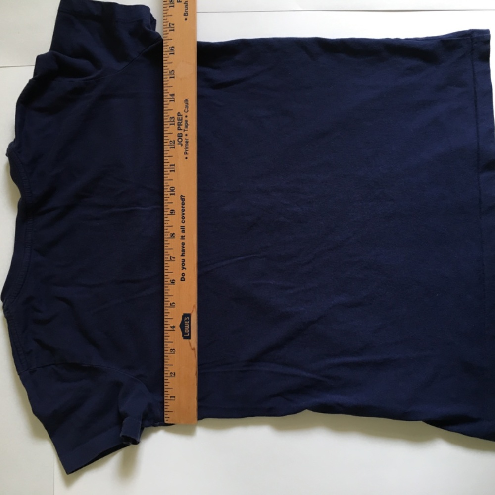 Polo Ralph Lauren women's blue V-neck T-shirt. Size S. - Picture 9 of 9